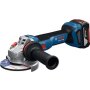 BOSCH GWS 18V-11 Professional Akumulatorska ugaona brusilica u L-BOXX 136 sa dodatnom drškom, 06019N4103 - slika 2