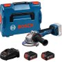 BOSCH GWS 18V-11 Professional Akumulatorska ugaona brusilica u L-BOXX 136 sa dodatnom drškom, 06019N4103 - slika 1