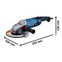 BOSCH GWS 30-230 PB Professional Ugaona brusilica, 06018G1100 - slika 3