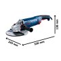 BOSCH GWS 24-230 JZ Professional Ugaona brusilica, 06018C3300 - slika 3