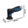 BOSCH GEX 12V-77 Professional Ekscentar brusilica, 06019L2100 - slika 2