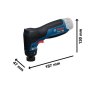 BOSCH GSS 12V-32 Professional Vibraciona brusilica, 06019L1000 - slika 2