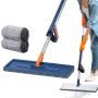 Cleanmate Cleanmate Praktični mop sa samoceđenjem – 2 mikrofiber krpe i rotirajuća glava za lako čišćenje podova - slika 2