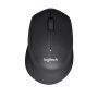 LOGITECH M330 Silent Plus Wireless crni miš x - slika 1