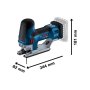 BOSCH GST 18V-155 SC Professional Akumulatorska ubodna testera u L-BOXX 136, 06015B0000 - slika 3