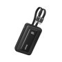 ANKER Zolo Power Bank 10000mAh, 35W, sa ugrađenim USB-C kablovima, crni - slika 1