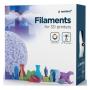 GEMBIRD GEMBIRD 3DP-PLA-FL-01-W * PLA FLEXIBILNI Filament za 3D stampac 1.75mm, kotur 1KG WHITE (1910) - slika 2