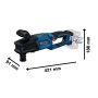 BOSCH GRD 18V-127 HX Professional Ugaona bušilica, 06019N5100 - slika 2