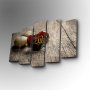 WALLXPERT Dekorativna slika iz 5 delova 5PUC 108 - slika 1