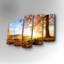 WALLXPERT Dekorativna slika iz 5 delova 5PUC 030 - slika 1