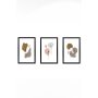 WALLXPERT Set 3 dekorativne slike Artsycllct16 - slika 2