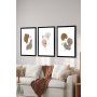 WALLXPERT Set 3 dekorativne slike Artsycllct16 - slika 1
