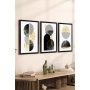WALLXPERT Set 3 dekorativne slike Artsycllct17 - slika 1