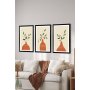 WALLXPERT Set 3 dekorativne slike Artsycllct20 - slika 1