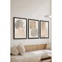 WALLXPERT Set 3 dekorativne slike Artsycllct26 - slika 1