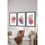 WALLXPERT Set 3 dekorativne slike Artsycllct28 - slika 1