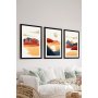 WALLXPERT Set 3 dekorativne slike Artsycllct31 - slika 1