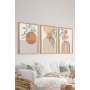 WALLXPERT Set 3 dekorativne slike Artsycllct6 - slika 1