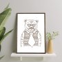 WALLXPERT Dekorativna slika TD147 - slika 1