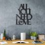 WALLXPERT Zidna dekoracija All You Need Is Love - slika 1