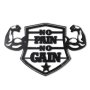 WALLXPERT Zidna dekoracija No Pain No Gain - slika 2