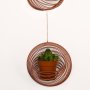 WALLXPERT Zidna dekoracija Spiral Metal Accessory Set of 2 APT547MWR - slika 2