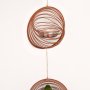 WALLXPERT Zidna dekoracija Spiral Metal Accessory Set of 2 APT547MWR - slika 3