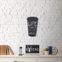 WALLXPERT Zidna dekoracija Coffee Cup - slika 5