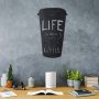 WALLXPERT Zidna dekoracija Coffee Cup - slika 1