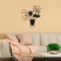 WALLXPERT Zidna dekoracija Flowers in Pots 2 - slika 2