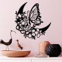 WALLXPERT Zidna dekoracija Butterfly And Flower 2 - slika 1
