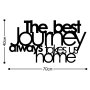 WALLXPERT Zidna dekoracija The Best Lourney Always Black - slika 3