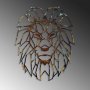 WALLXPERT Zidna dekoracija Lion 3 - slika 4