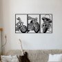 WALLXPERT Zidna dekoracija 3 Choppers - slika 1