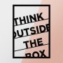 WALLXPERT Zidna dekoracija Think Outside The Box (279ENZ1183) - slika 5