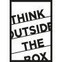 WALLXPERT Zidna dekoracija Think Outside The Box (891TNL1116) - slika 2