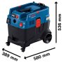 BOSCH plavi alat Univerzalni usisivač GAS 400 A 06019M0020 - slika 1