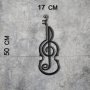 WALLXPERT Zidna dekoracija Violin - slika 3