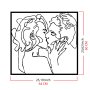 WALLXPERT Zidna dekoracija Kiss Me 1 - slika 5