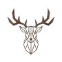 WALLXPERT Zidna dekoracija Rusty Deer 1 - slika 5