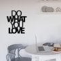 WALLXPERT Zidna dekoracija Do What You Love Metal Wall Decor - slika 2
