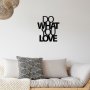 WALLXPERT Zidna dekoracija Do What You Love Metal Wall Decor - slika 3