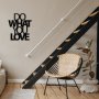 WALLXPERT Zidna dekoracija Do What You Love Metal Wall Decor - slika 1