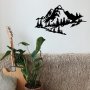 WALLXPERT Zidna dekoracija Mountain 2 Metal Wall Decor - slika 2