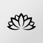 WALLXPERT Zidna dekoracija Lotus Flower 2 Metal Decor - slika 4