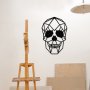 WALLXPERT Zidna dekoracija Skull Metal Decor - slika 3