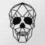 WALLXPERT Zidna dekoracija Skull Metal Decor - slika 4
