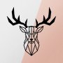 WALLXPERT Zidna dekoracija Deer2 Metal Decor - slika 5