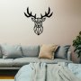 WALLXPERT Zidna dekoracija Deer2 Metal Decor - slika 1