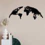 WALLXPERT Zidna dekoracija World Map Small Metal Decor - slika 3